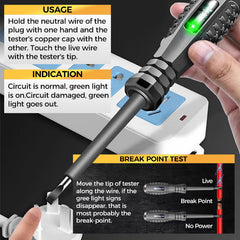 2-in-1 High Torque Strong Magnetic Screwdriver Electricity Detector
