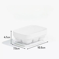 6-Grid Food-Grade Easy-Release Mini Ice Cube Tray