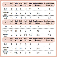 14 Sheets Square Press on Toenails