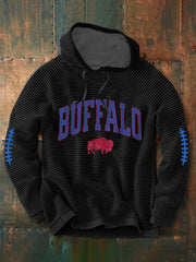 Men's Football Fans Lovers Gameday Casual Hoodie