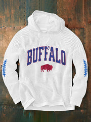 Men's Football Fans Lovers Gameday Casual Hoodie