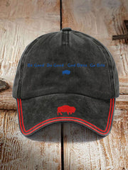 Unisex Buffalo Football Lover Print Hat