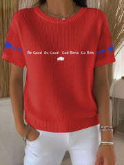 Women's Buffalo Football Lover Printed Tops