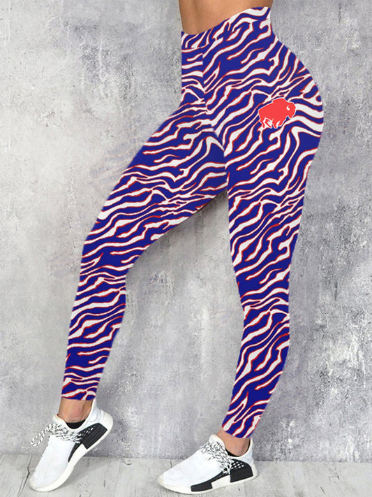 Women's Football Fans Lovers Gameday Casual Leggings