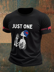 Men's Football Lover Buffalo Printed T-shirt