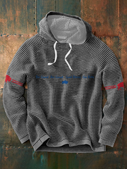 Men's Buffalo Football Lover Printed Hoodie