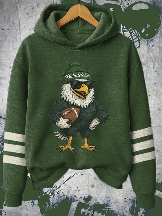 Women's Football Fans Lovers Gameday Casual Sweatshirt