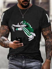 Men's Football Fans Lovers Gameday Casual Tee