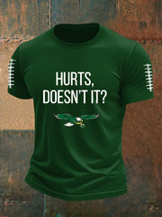 Men's Football Fans Lovers Gameday Casual Short Sleeve T-shirt