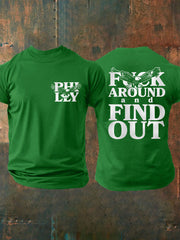 Men's Football Fans Lovers Gameday Casual Tee