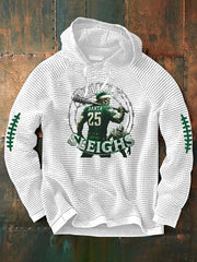 Men's Football Fans Lovers Gameday Casual French Terry Hoodie