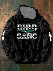 Men's Football Fans Lovers Gameday Casual French Terry Hoodie