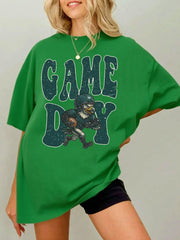 Women's Football Fans Lovers Gameday Casual Tee