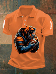 Men's Football Fans Lovers Gameday Casual Top