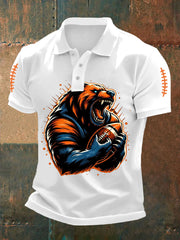 Men's Football Fans Lovers Gameday Casual Top