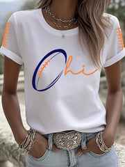 Women's Football Fans Lovers Gameday T-shirt