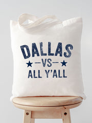 American Football Canvas Bag