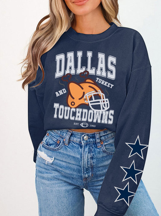 Women's Thanksgiving American Football Sweatshirt