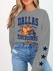 Women's Thanksgiving American Football Sweatshirt