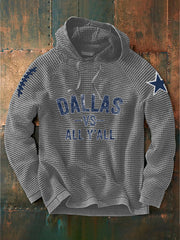 Men's Drop-Shoulder Hoodie (No Pockets)