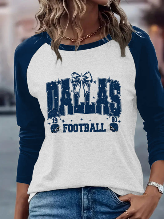 Women's American Football Long Sleeve T-Shirt