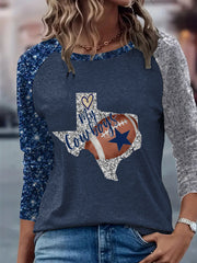 Women's American Football Long Sleeve T-Shirt