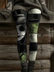 Women's Halloween Funny Art Printed Leggings