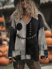 Women's Halloween Funny Art Printed Tops