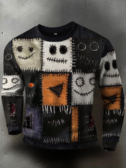 Men's Halloween Funny Art Printed Sweatshirt