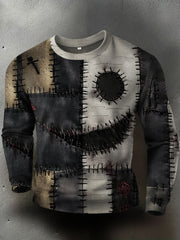 Men's Halloween Funny Art Printed Sweatshirt