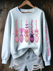 Women's A Girl Gotta Have Options Witch Brooms Print Sweatshirt