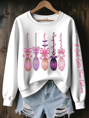 Women's A Girl Gotta Have Options Witch Brooms Print Sweatshirt