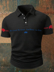 Men's Buffalo Football Lover Printed Casual Tops