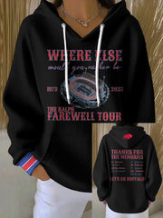 Women's Buffalo Football Lover Printed Hoodie