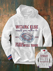 Men's Buffalo Football Lover Printed Hoodie