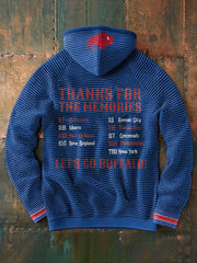 Men's Buffalo Football Lover Printed Hoodie