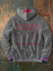 Men's Buffalo Football Lover Printed Hoodie