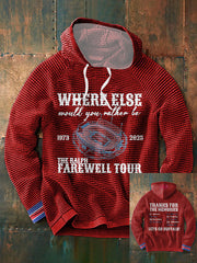 Men's Buffalo Football Lover Printed Hoodie