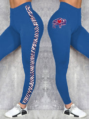 Women's Buffalo Football Lover Printed Leggings