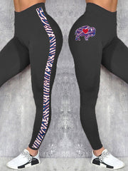 Women's Buffalo Football Lover Printed Leggings