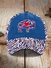 Unisex Buffalo Football Lover Printed Hat
