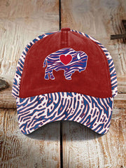 Unisex Buffalo Football Lover Printed Hat