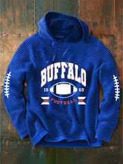 Men's Go Buffalo Football Fans Lovers Gameday Casual Sweatshirt