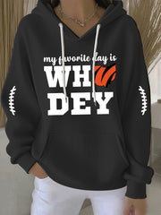 Women's American Football Hoodie