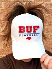 UnisexFootball Fans Lovers Gameday Casual Design Print Hat