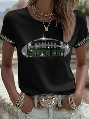 Women's Green Bay football T-shirts