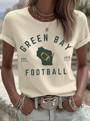 Women's Green Bay football T-shirts