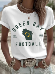 Women's Green Bay football T-shirts