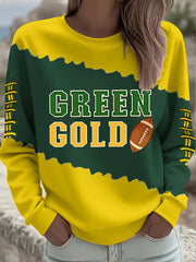 Women's Football Lover Printed Sweatshirt