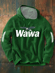 Men's Football Fans Lovers Gameday Casual French Terry Hoodie